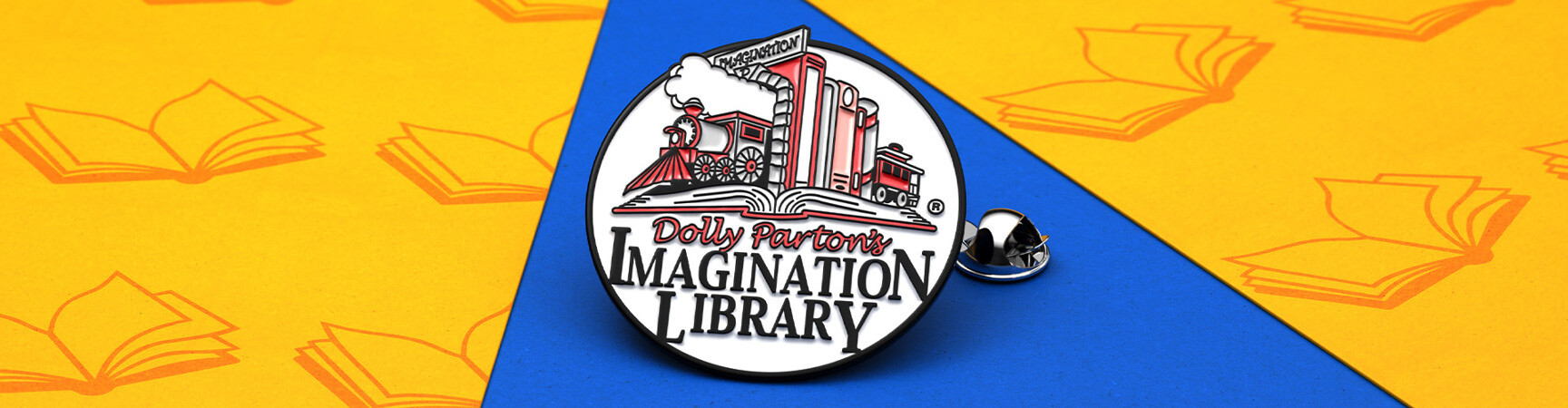 Dolly Parton's Imagination Library Uses Pins to Celebrate Literacy